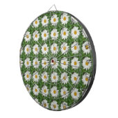 White Daisy Dartbord (Voorkant Rechts)