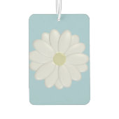 White Daisy Drive met een glimlach auto luchtverfr Luchtverfrisser (Achterkant)