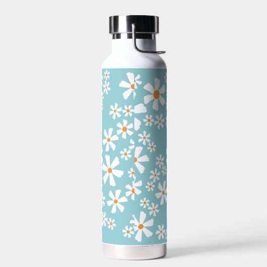 White Daisy Floral Waterfles (Links)