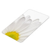White Daisy Flower Background Gepersonaliseerd Dai Magneet (Linkerzijde)