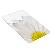 White Daisy Flower Background Gepersonaliseerd Dai Magneet (Rechterzijde)