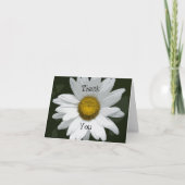 White Daisy Flower Bedankt (Voorkant)