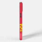 White Daisy Flower Custom Name Case-Mate iPhone Case (Achterkant / Rechts)