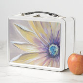 White Daisy & flower Fine Art Lunchbox van JPDenye (In situ)