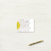 White Daisy Flower Floral Daisies Flowers Post-it® Notes (Op bureau)