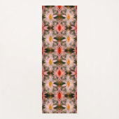 White Daisy Flower Petals Abstract Yogamat (Voorkant)
