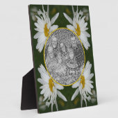 White Daisy Flower Voeg je eigen foto toe Fotoplaat (Zijkant)