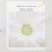 white daisy flower weddings custom briefhoofd (Voorkant / Achterkant)