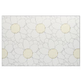 White Daisy Flowers Stof (Fat Quarter)