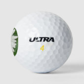 White Daisy Golfballen (Logo)