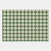 White Daisy Inpakpapier Vel (Voorkant)