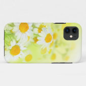 White Daisy iPhone Case (Achterkant (horizontaal))