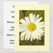 White Daisy Kaart (Voorkant / Achterkant)