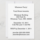 White Daisy Kaart (Achterkant)