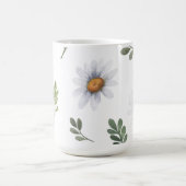 White daisy koffiebeker, White daisies Koffiemok (Center)