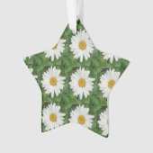 White Daisy Ornament (voorkant)