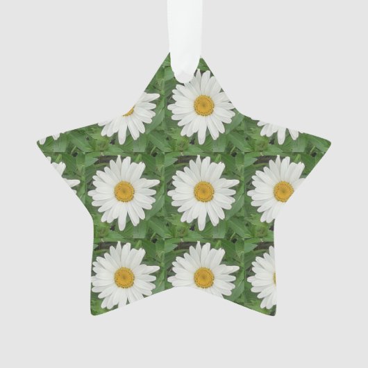 White Daisy Ornament (voorkant)