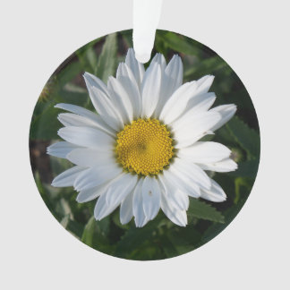 White Daisy Ornament