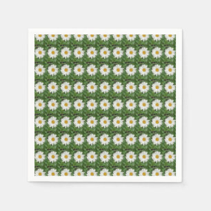 White Daisy Paper Servet