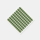 White Daisy Paper Servet (Hoek)