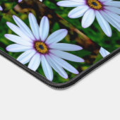 White Daisy Pattern Bureaumat (Hoek)