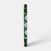 White Daisy Pattern Samsung Galaxy Hoesje (Linkerkant)