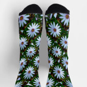 White Daisy Pattern Sokken (Top)