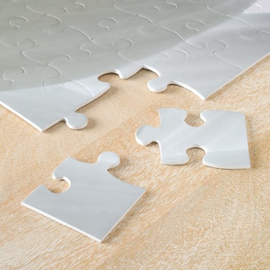 White Daisy Petals Legpuzzel (Zijkant)