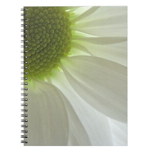 White Daisy Petals Notitieboek (Voorkant)