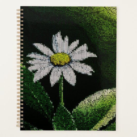 WHITE DAISY PLANNER (Voorkant)