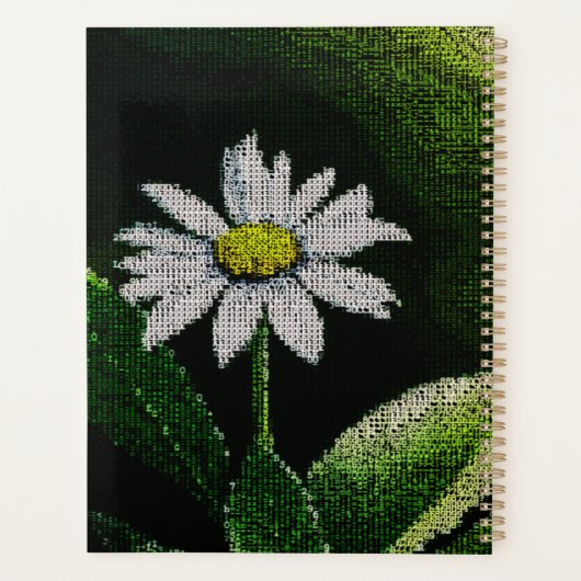 WHITE DAISY PLANNER (Achterkant)