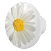 White Daisy Round Ceramic Drawer Pull Knobs Keramische Knop (Rechts)