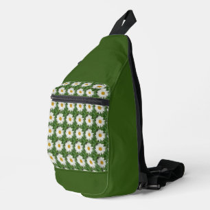 White Daisy Sling Bag