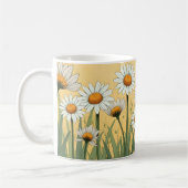 White Daisy Summer Koffiemok (Links)