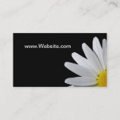 White Daisy Visitekaartje (Achterkant)