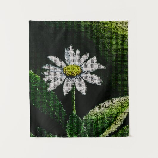 WHITE DAISY WANDKLEED (Voorkant)