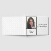 White Damask met Photo-Afstuderen Gastenboek (Volledig)