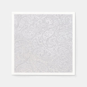 White Damask Servet