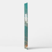 White dandelion in close-up fotografie Case-Mate iPhone case (Achterkant / Rechts)