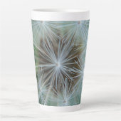 White Dandelion Latte Mok (Voorkant)