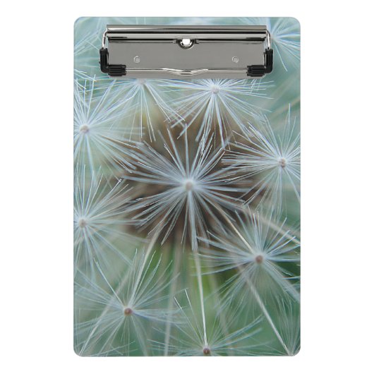 White Dandelion Mini Klembord (Voorkant)