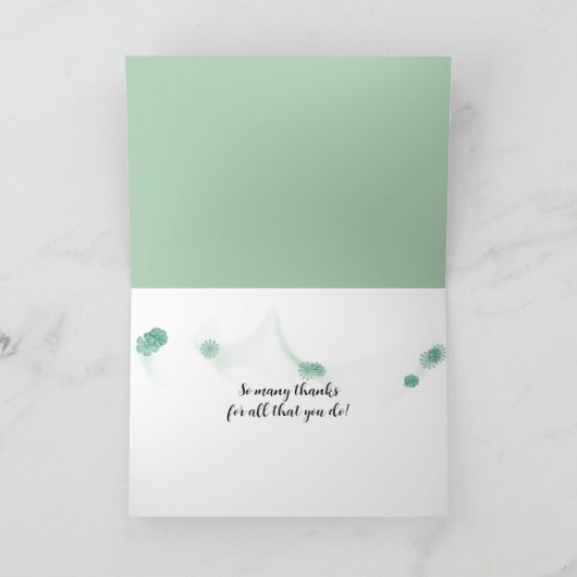 White Dandelion Veel Bedankt (Binnen)