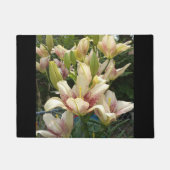 White Daylilies Deurmat (Voorkant)