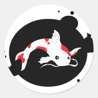 White Deathfish Sticker