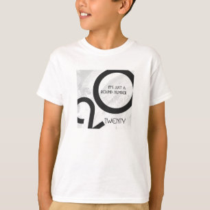 White Decade Birthdday T-shirt