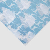 White Deer in Winter Forest Tissue Paper Tissuepapier (Detail)