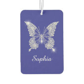 White Diamond Butterfly, Script Name, Deep Blue Luchtverfrisser (Achterkant)