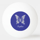White Diamond Butterfly, Script Name, Deep Blue Pingpongbal (Achterkant)