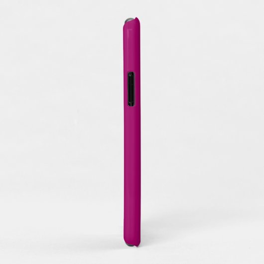 White Diamond Butterfly, Script Name, Deep Fuchsia Case-Mate iPhone Case (Achterkant/rechts)