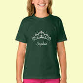 White Diamond Crown, scriptnaam T-shirt